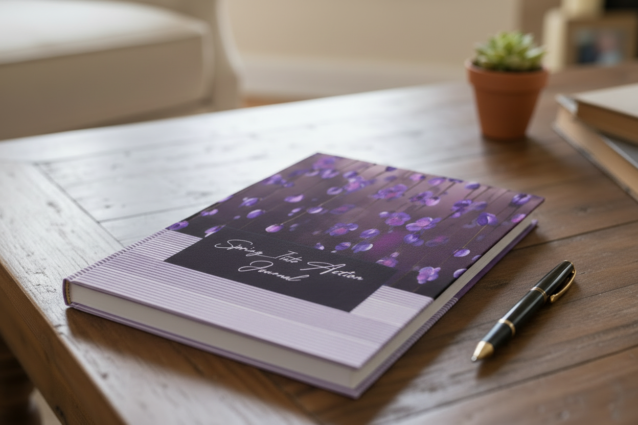 Spring Into Action Journal with Prompts