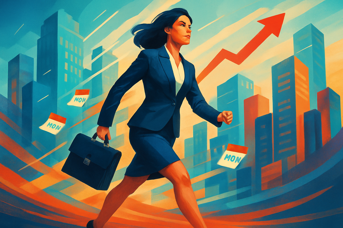 From 'Motivational Monday' to Masterful Momentum: Sustaining Productivity for Career Women