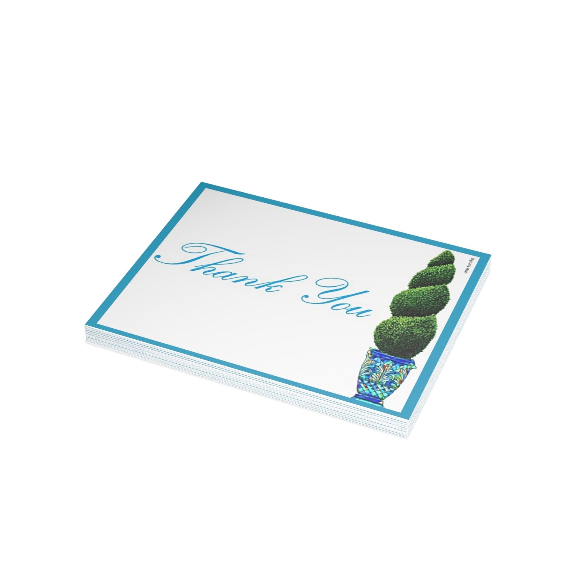 Personalized Note Card: Add a Personal Touch with Customized Stationery for Every Occasion. Gracias Teal Notecard