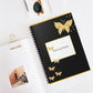 Spiral Personalized Notebook: Shopping lists, school notes or poems - 118 page spiral notebook with ruled line paper.