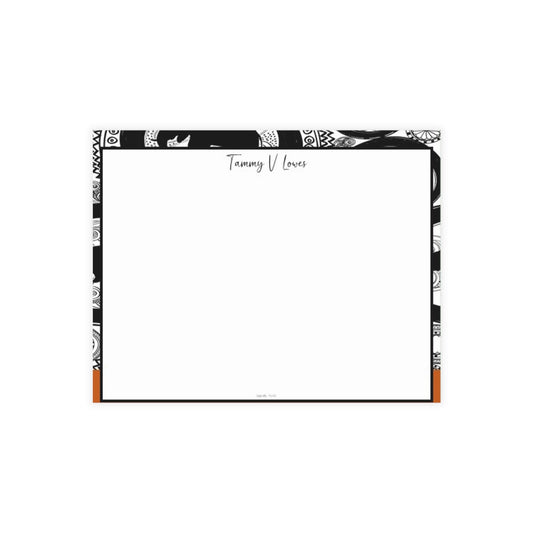 Personalized Note Card: Add a Personal Touch with Customized Stationery for Every Occasion. Safari Notecard Bundles (envelopes included)