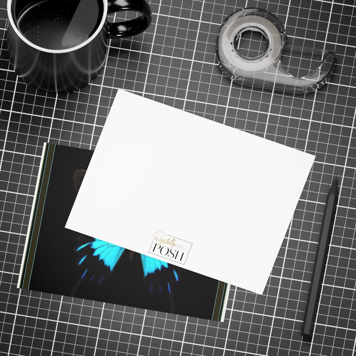 Personalized Note Card: Add a Personal Touch with Customized Stationery for Every Occasion. Butterfly Notecard Bundles