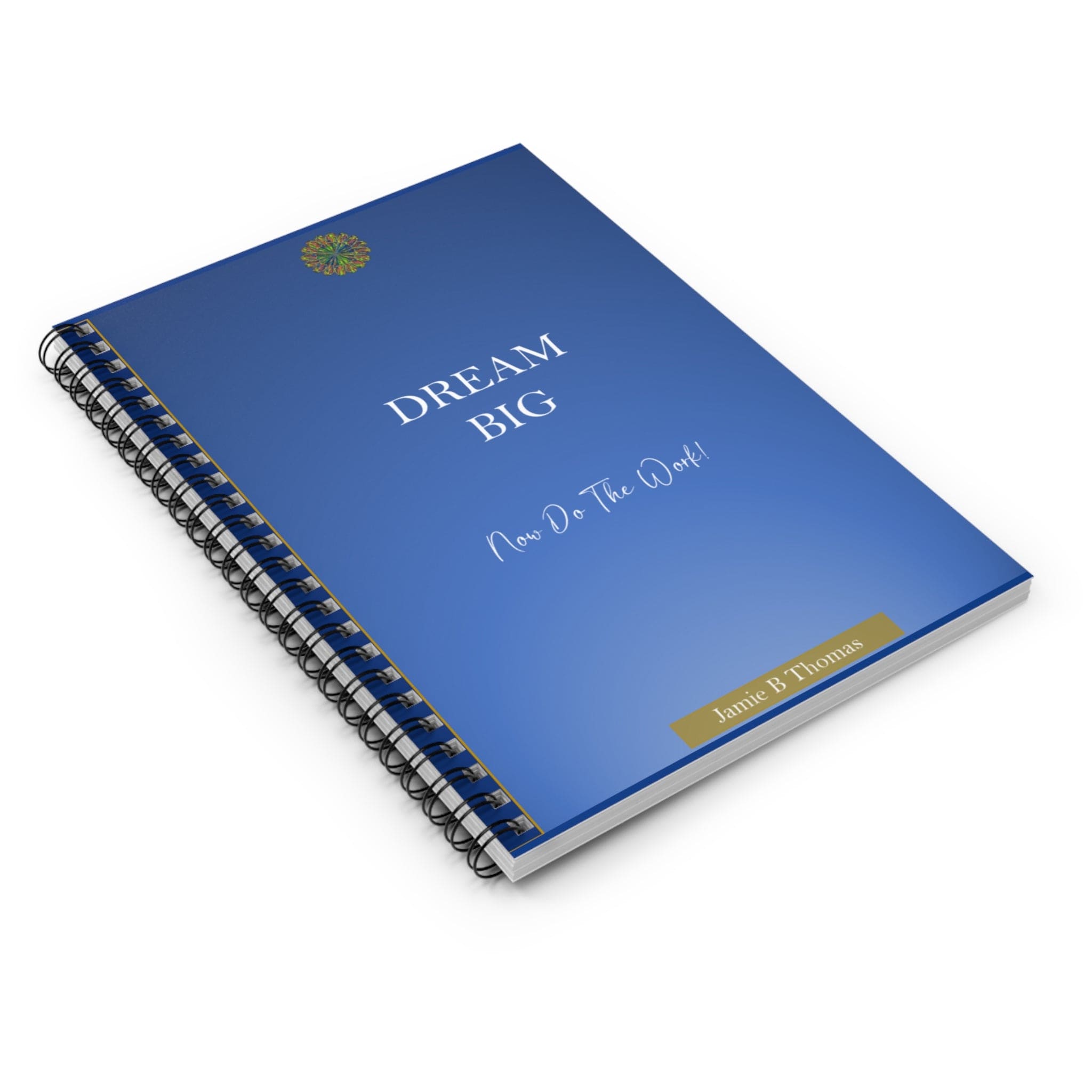 Spiral Personalized Notebook: Shopping lists, school notes or poems - 118 page spiral notebook with ruled line paper.