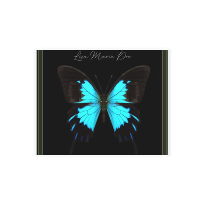 Personalized Note Card: Add a Personal Touch with Customized Stationery for Every Occasion. Butterfly Notecard Bundles