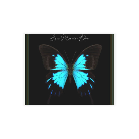 Personalized Note Card: Add a Personal Touch with Customized Stationery for Every Occasion. Butterfly Notecard Bundles