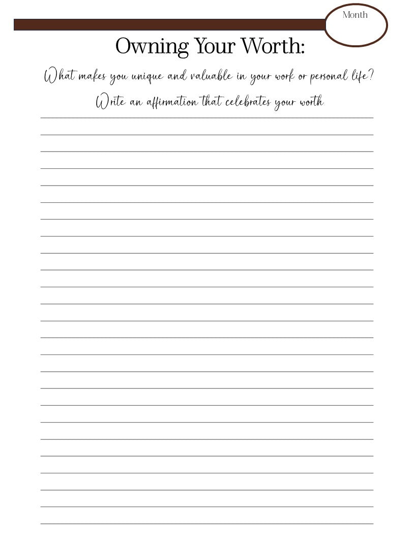 Smart Start Daily Affirmation Journal