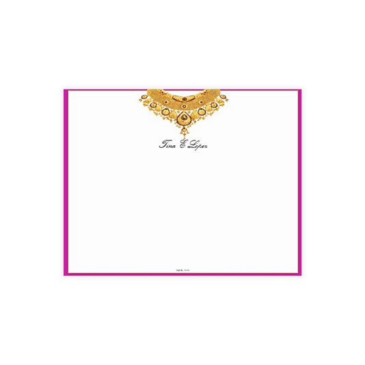 Personalized Note Card: Add a Personal Touch with Customized Stationery for Every Occasion. Jewels Notecard Bundles (envelopes included)