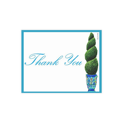 Personalized Note Card: Add a Personal Touch with Customized Stationery for Every Occasion. Gracias Teal Notecard