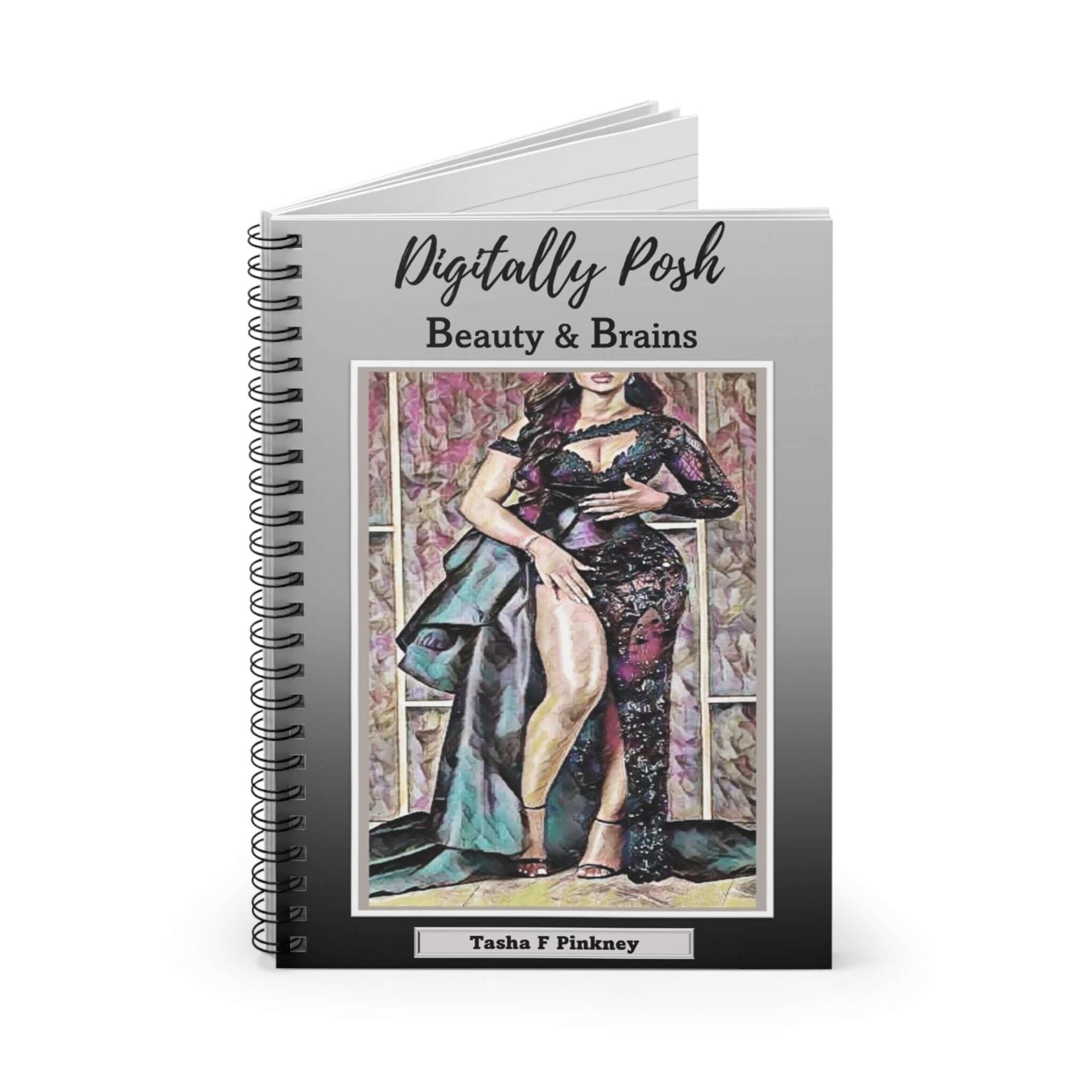 Spiral Personalized Notebook: Shopping lists, school notes or poems - 118 page spiral notebook with ruled line paper.