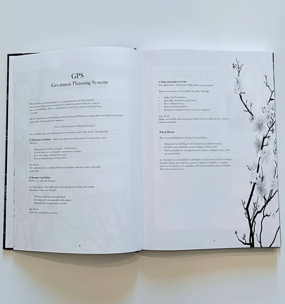 Stepping Into Greatness Planner