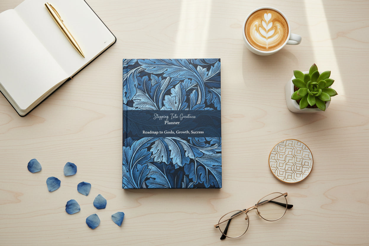 Stepping Into Greatness Planner