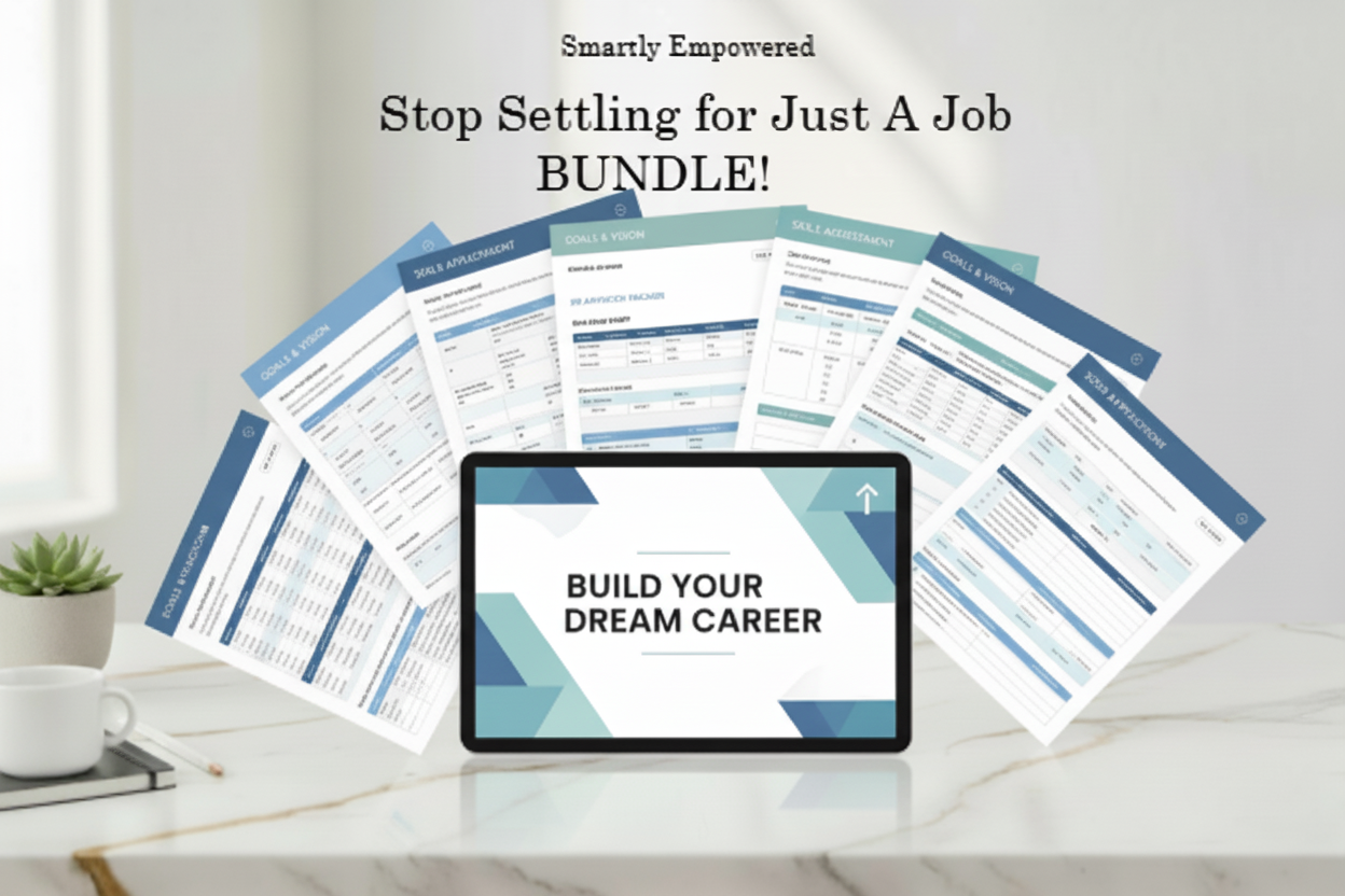 Stop Settling for Just A Job Digital PDF Bundle