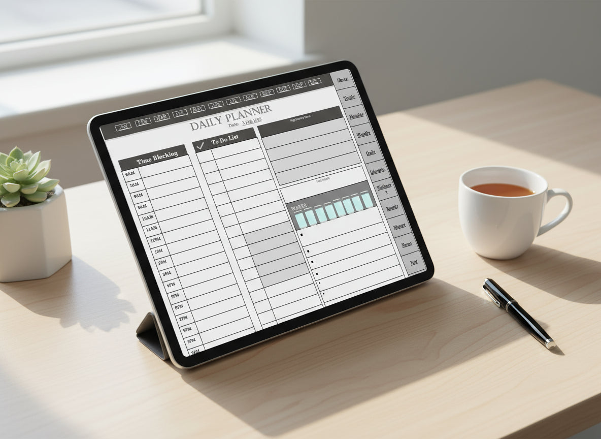 Digital Planner 2026 Balanced Life