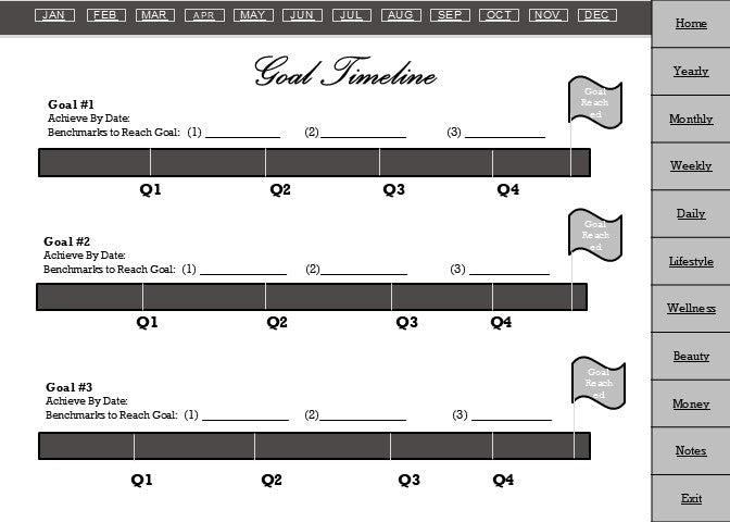 Digital Planner 2026 Balanced Life