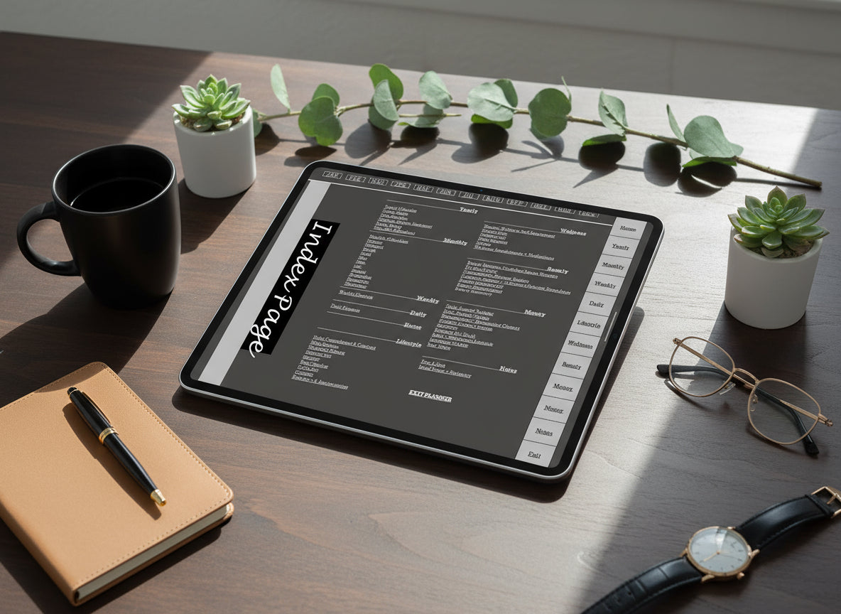 Digital Planner 2026 Balanced Life