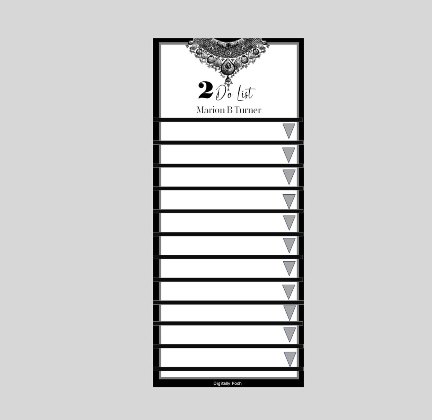 Personalized Notepad: To do list is a great way to stay organized; write down important information and tasks