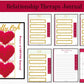 Relationship Therapy Journal | Self Care Journal | Healthy Relationship | Therapy Journal | Communication Workbook